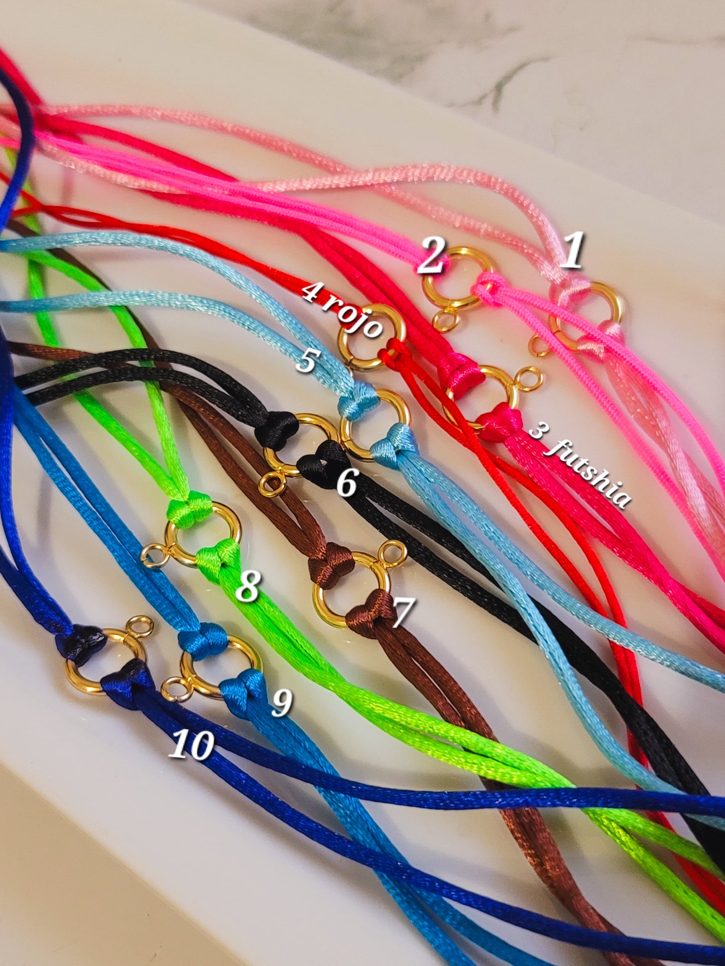 Para compartir bracelets