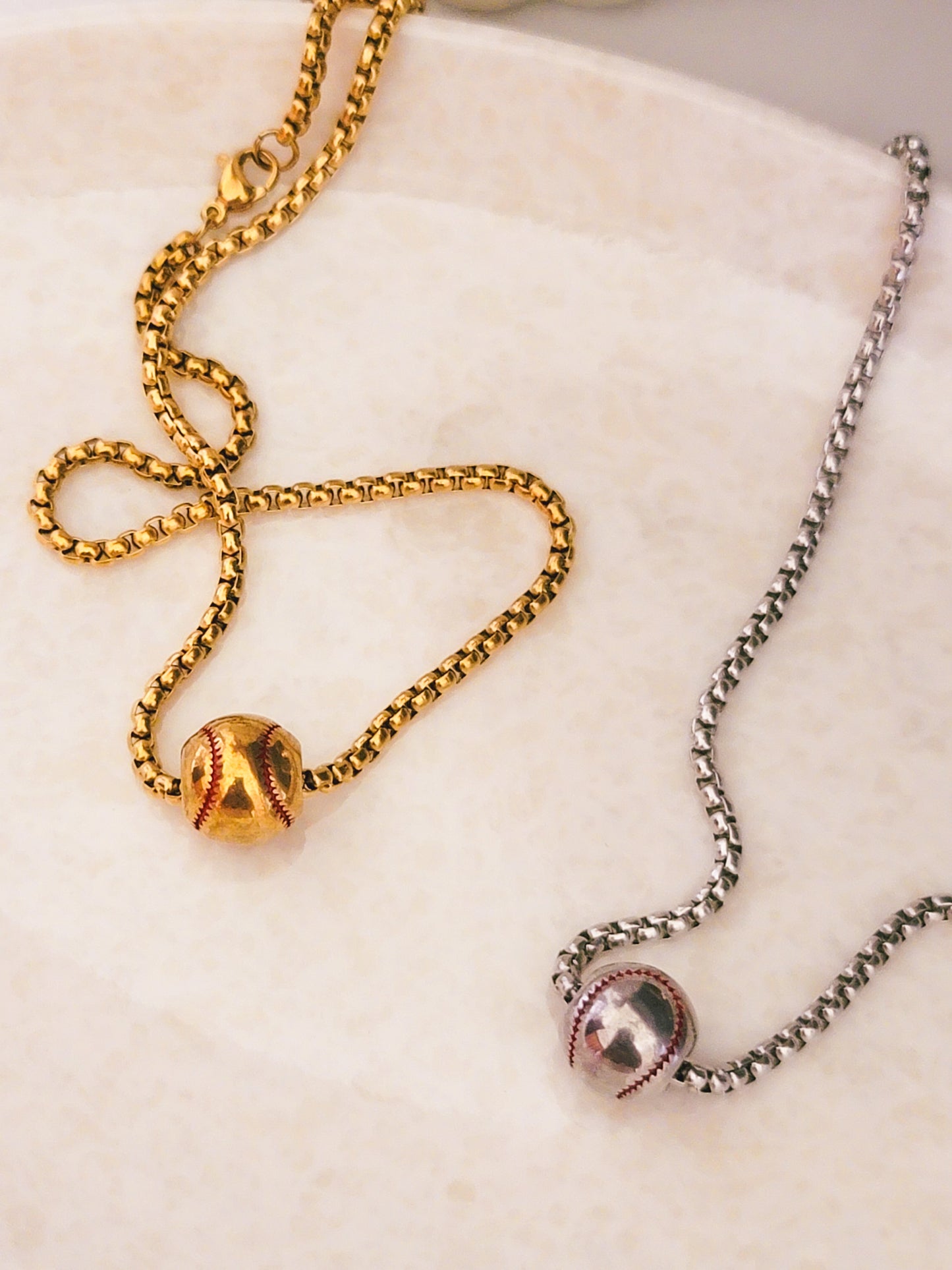 Baseball necklace