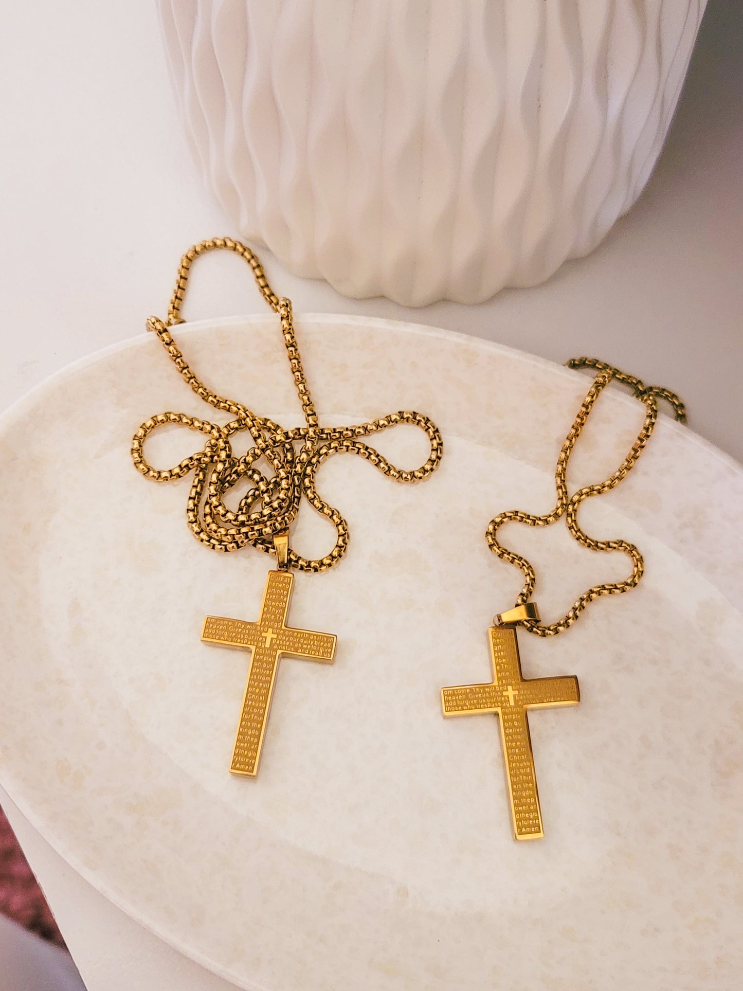 Cross necklace