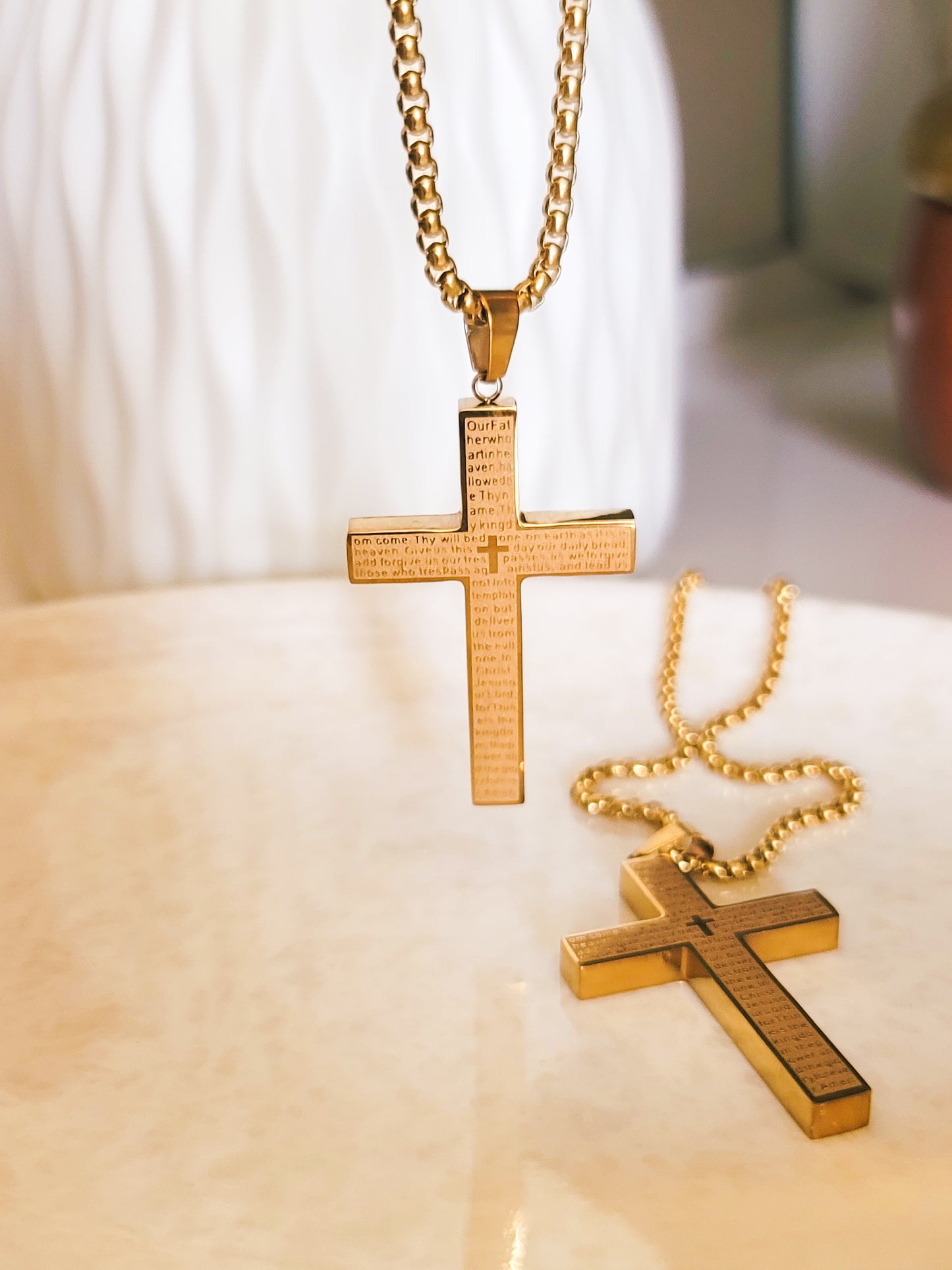 Cross necklace