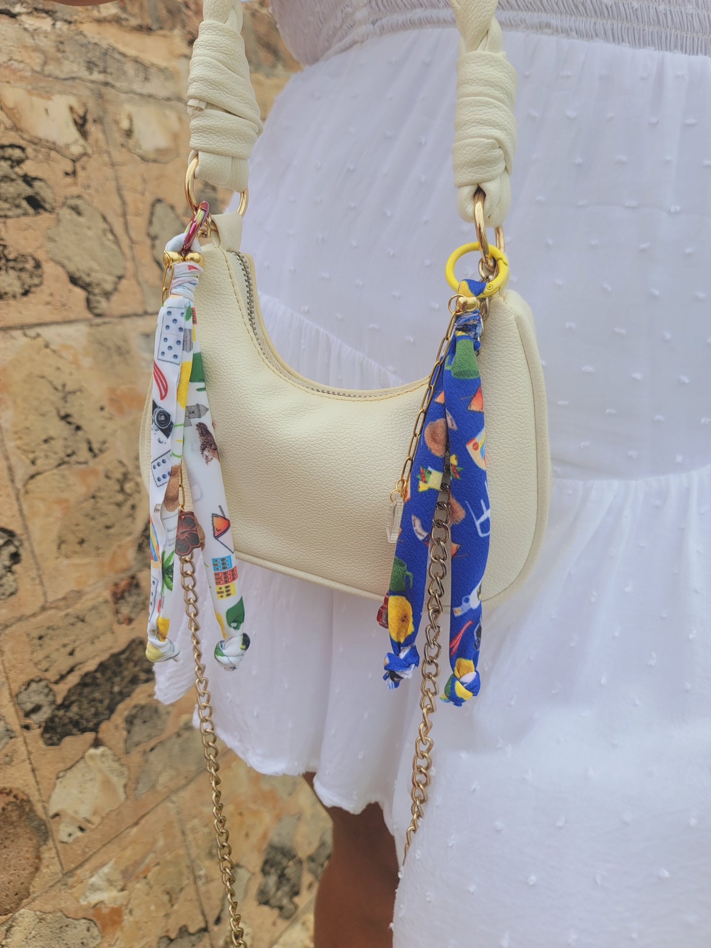 "YO SOY 100X35.co" 🇵🇷🌺 bag charm
