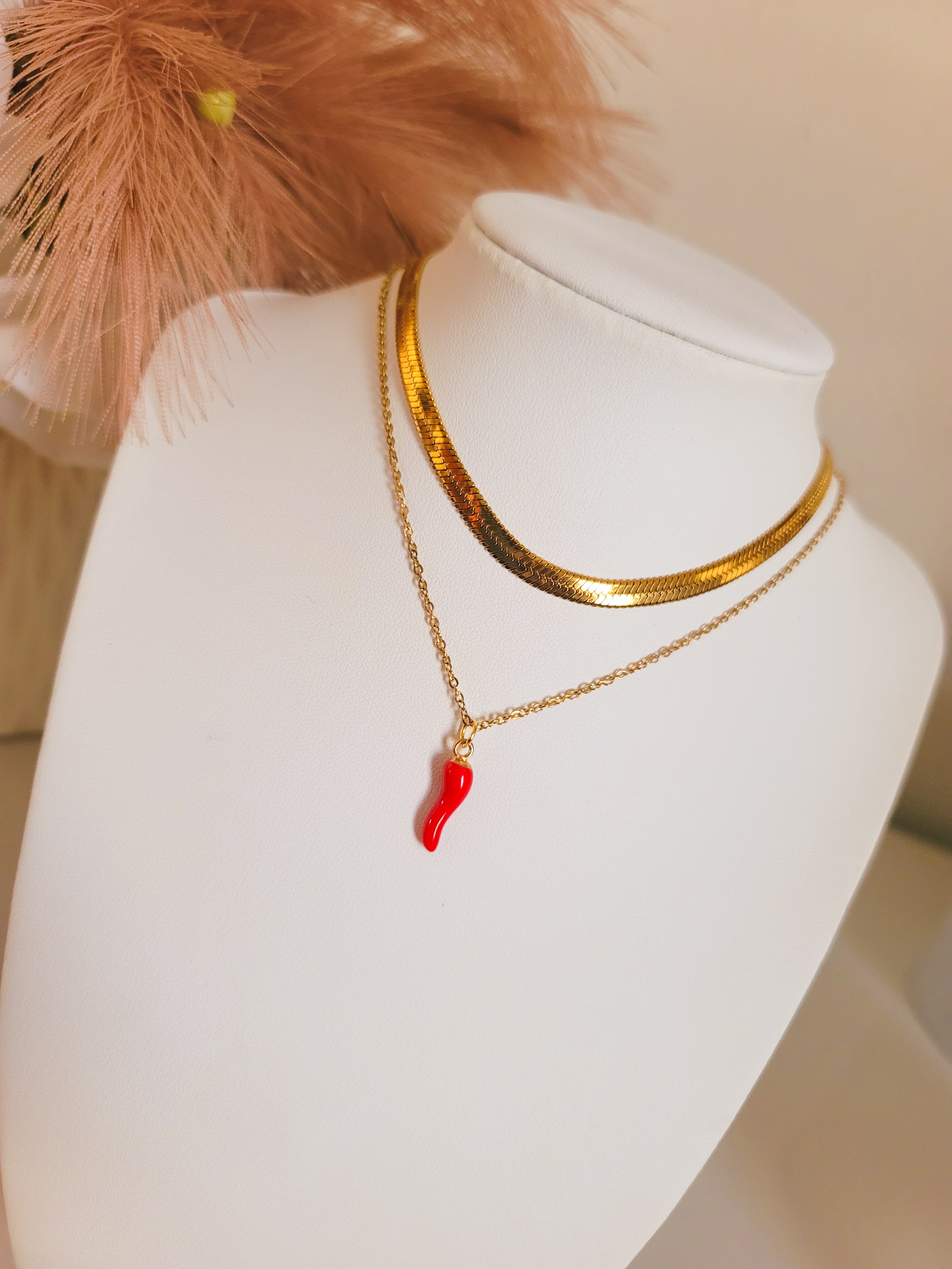 Chili necklace