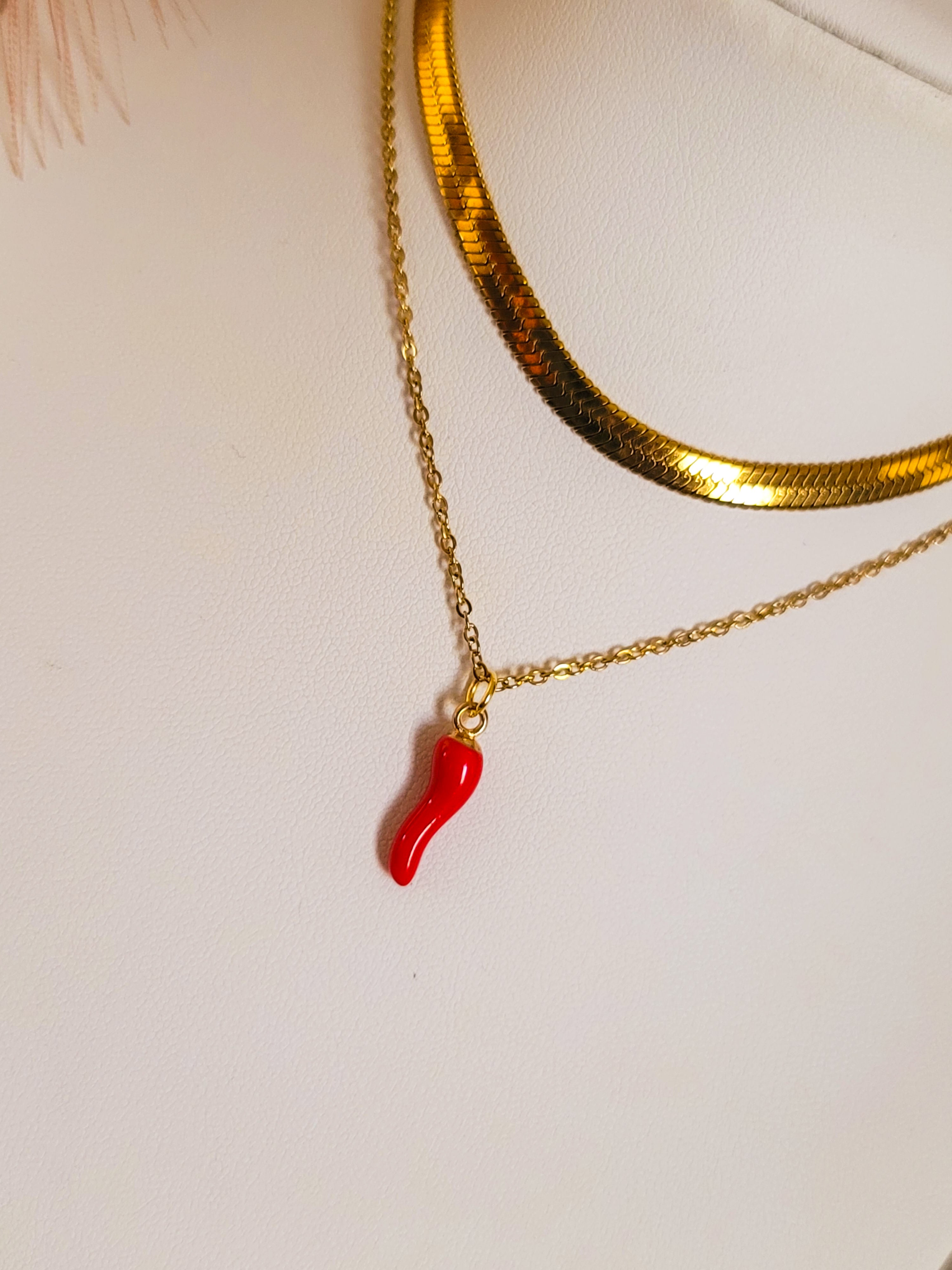 Chili necklace