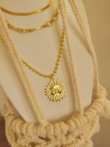 Astro Sun necklace