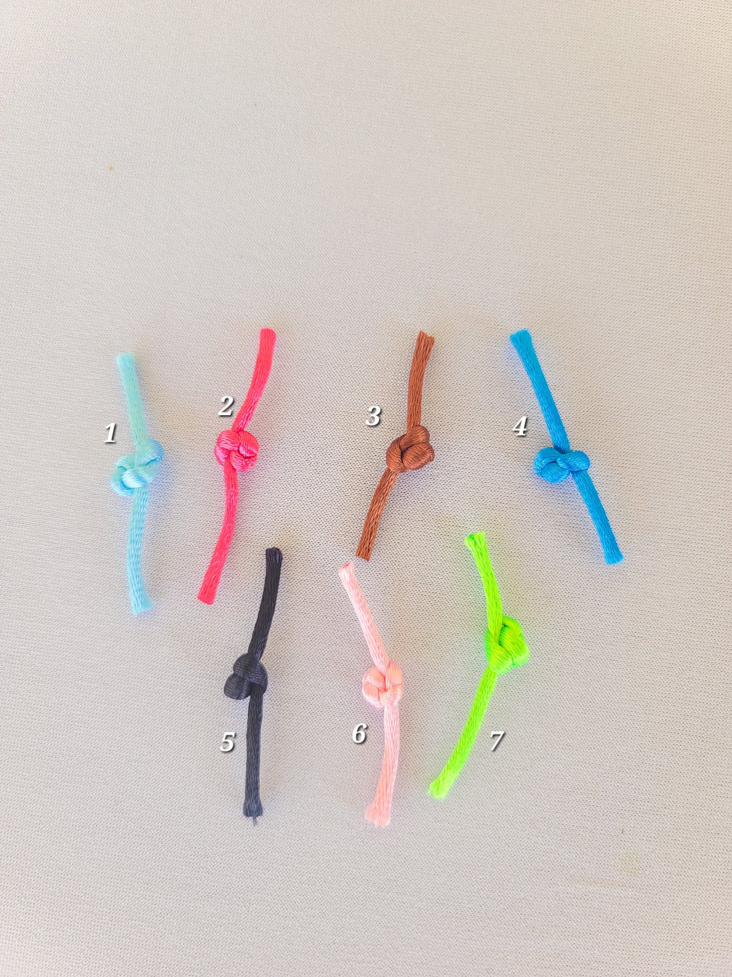 Initial bracelets