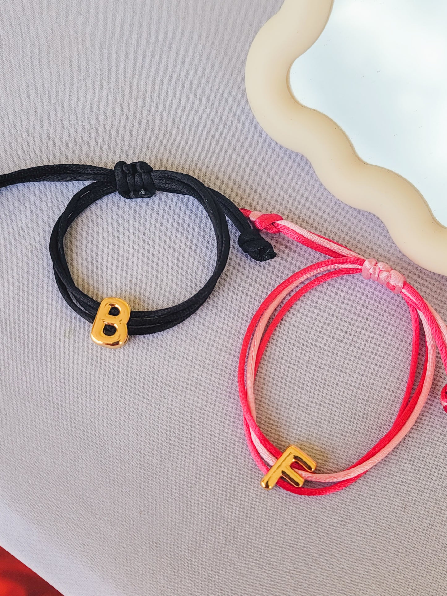 Initial bracelets