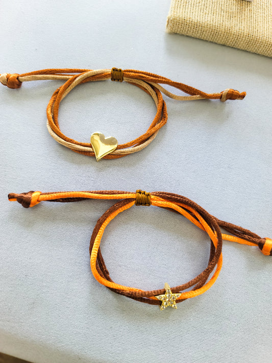 Heart & Star bracelets
