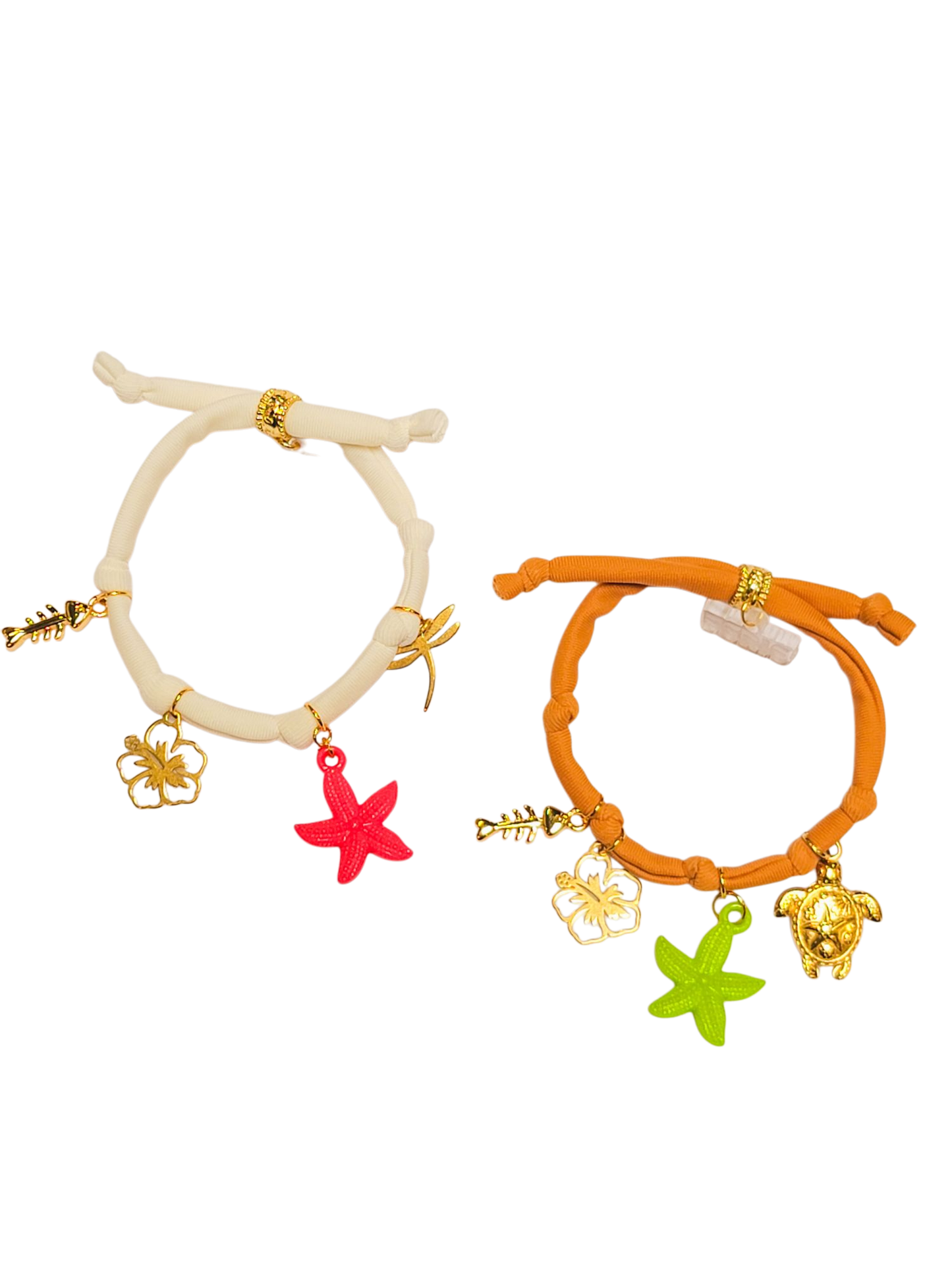 Verano infinito bracelets 🐚🌺🌸