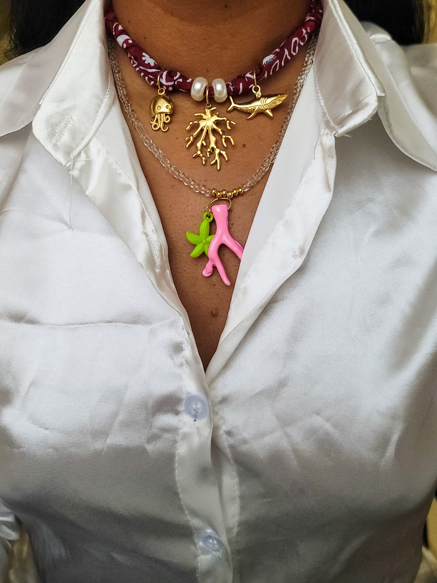 Coral necklace