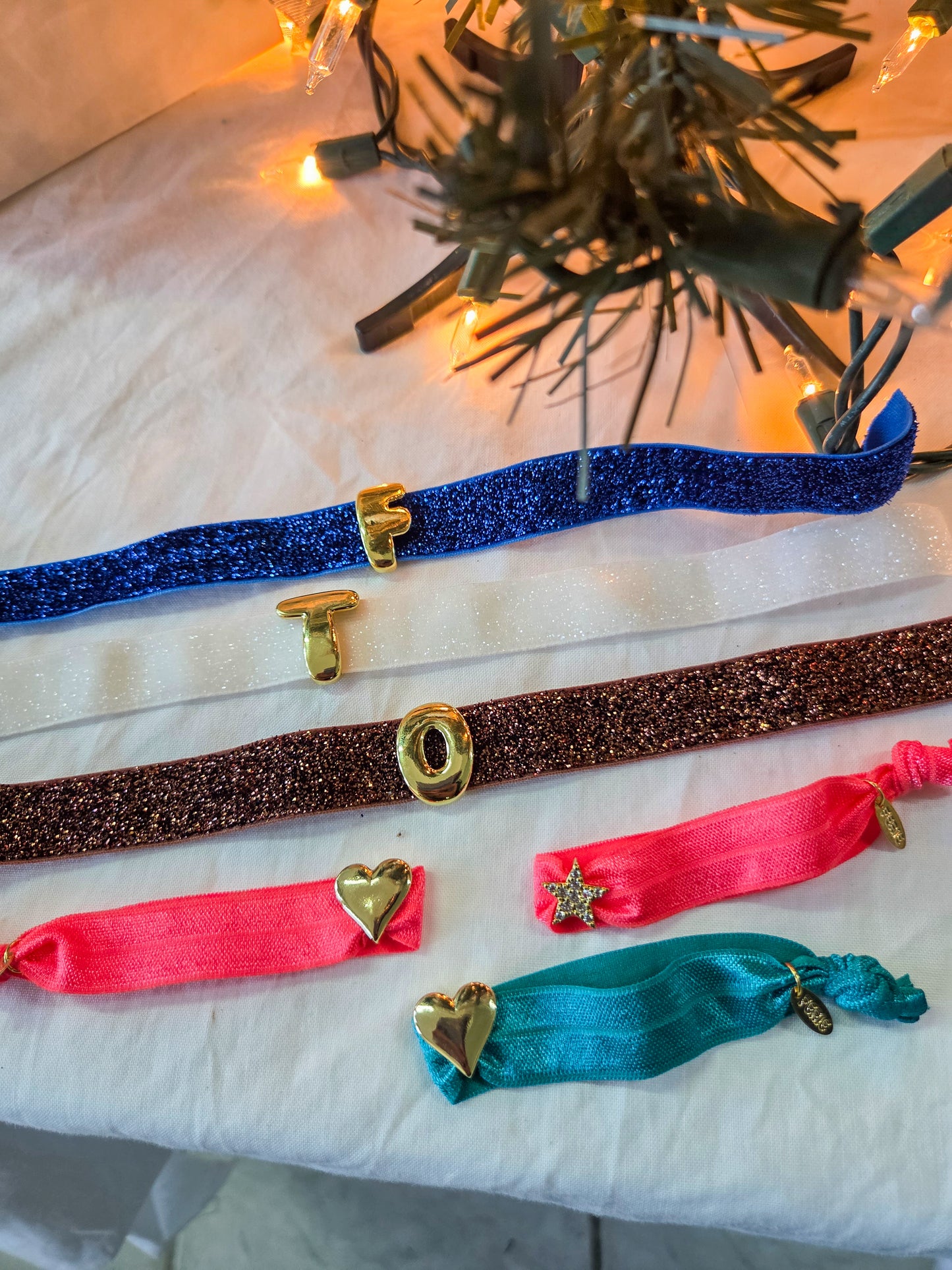 X-mas elastic bracelets