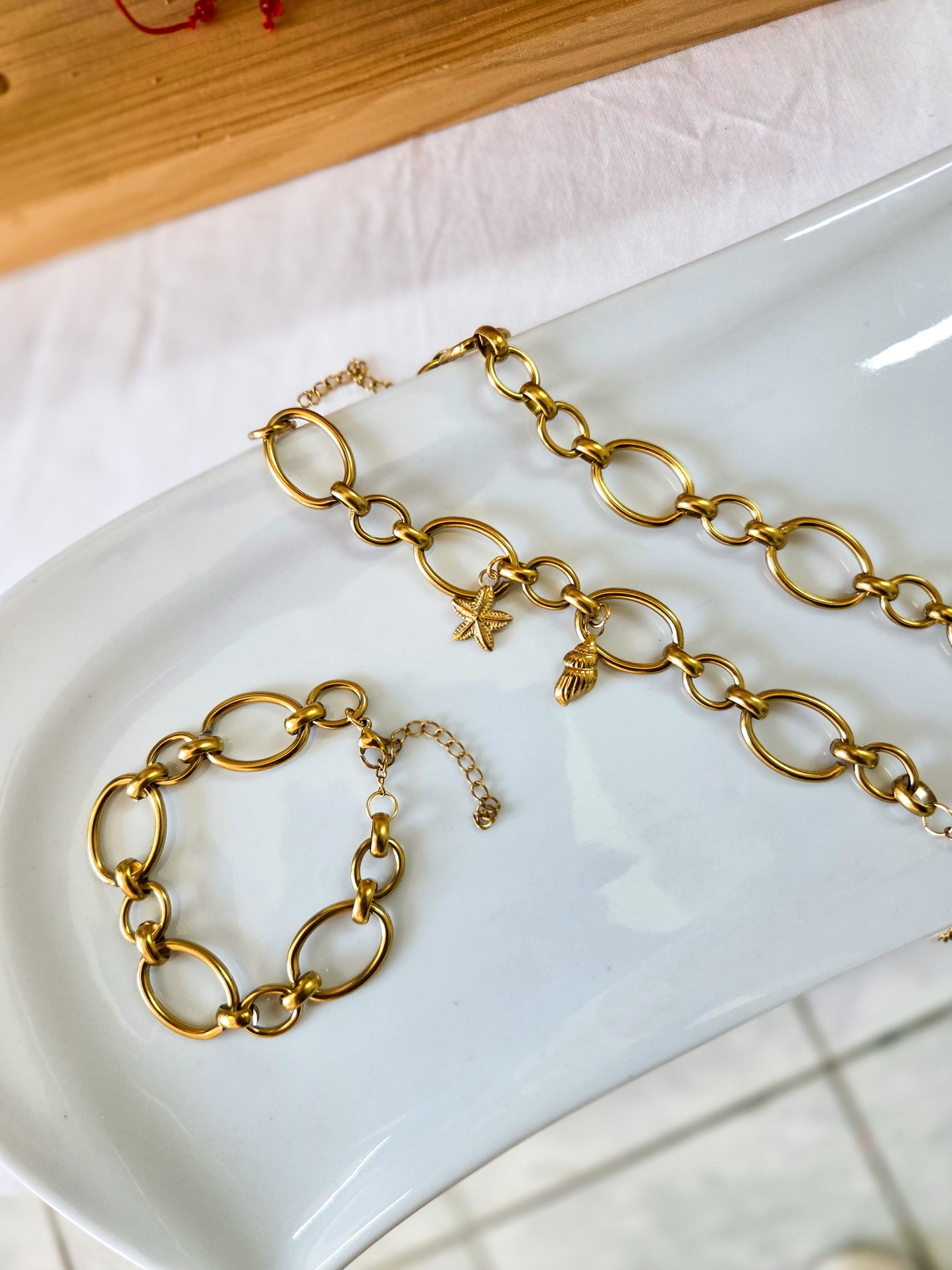 Chunky bracelets