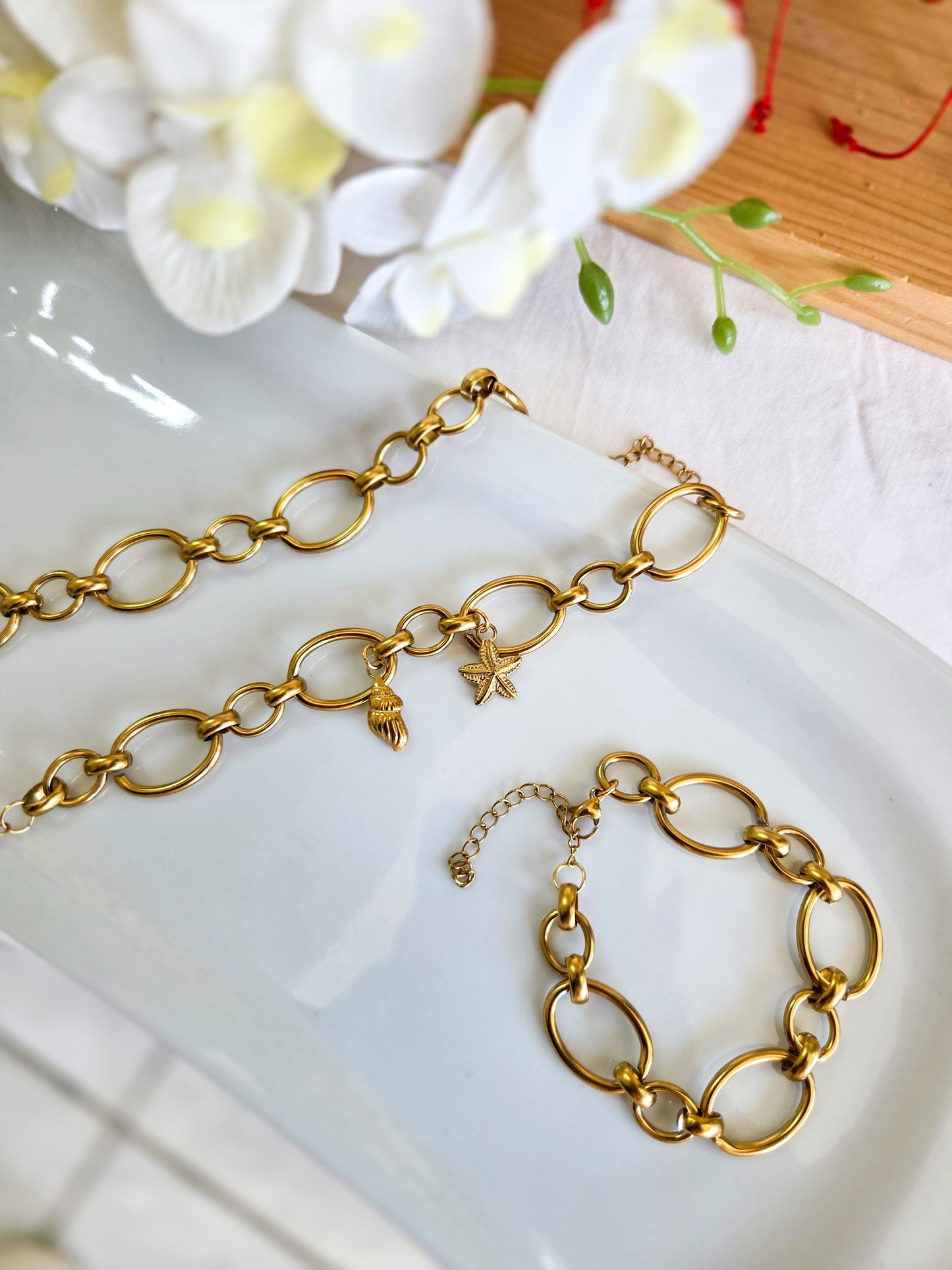 Chunky bracelets