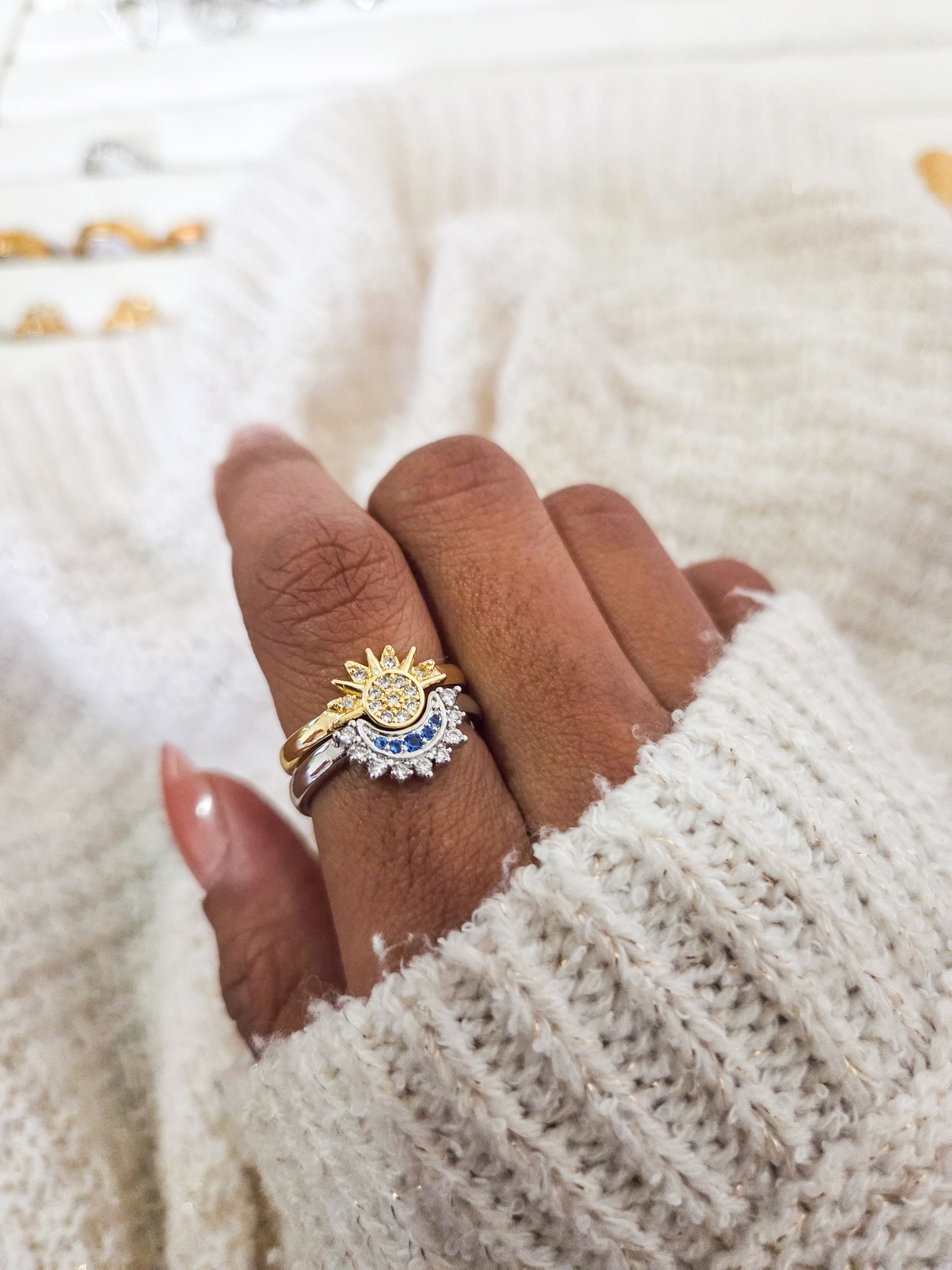 Sol y luna ring