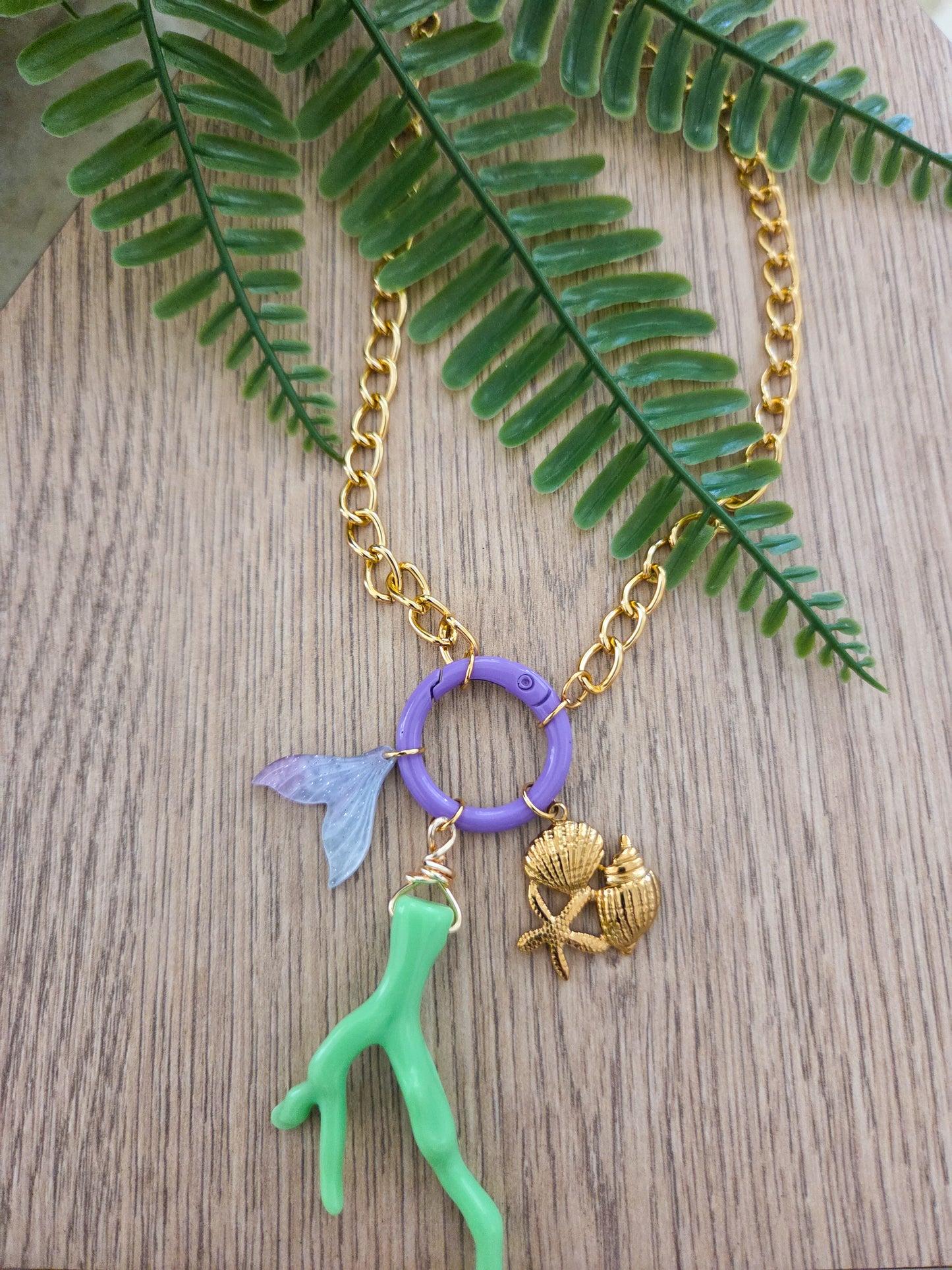 🌴"Brisa boricua"🌴 Coral neckleces