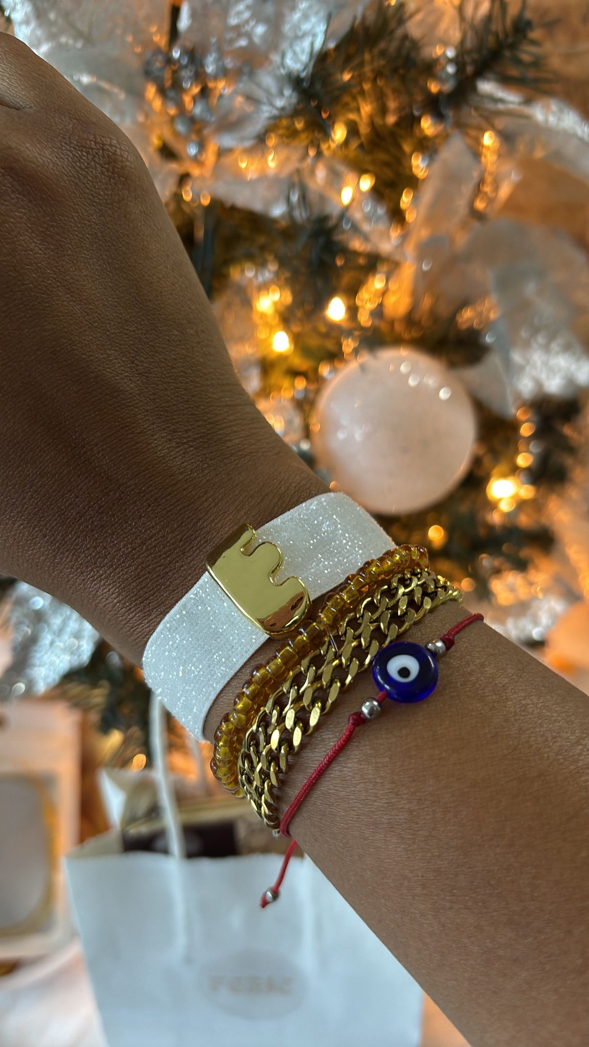 X-mas elastic bracelets