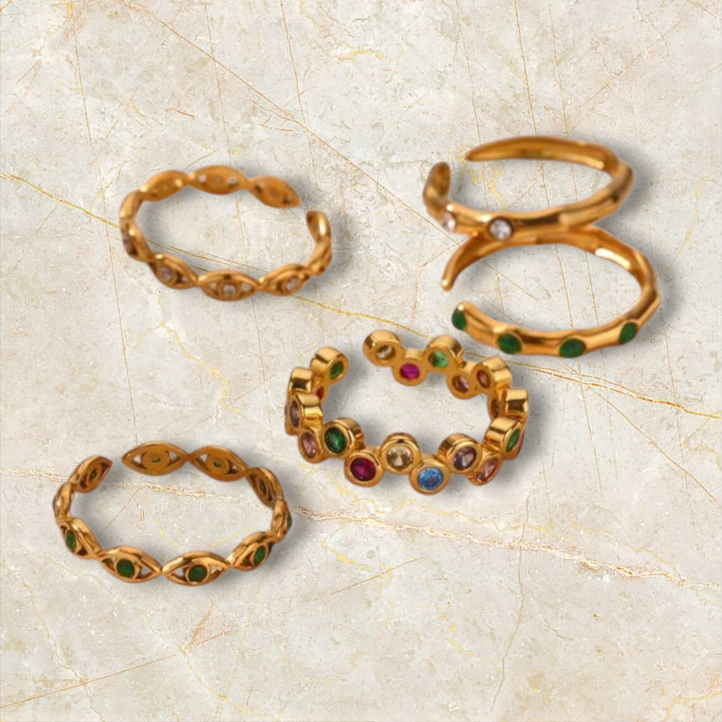 Delicate rings